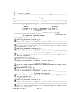 Circuit Court for
