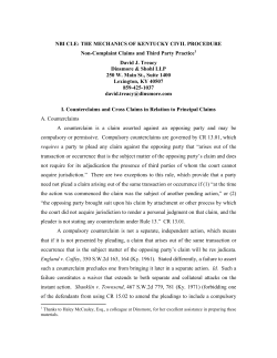 NBI CLE - Dinsmore