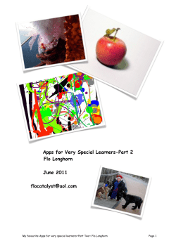 pdf apps for special learners flo longhorn June`11