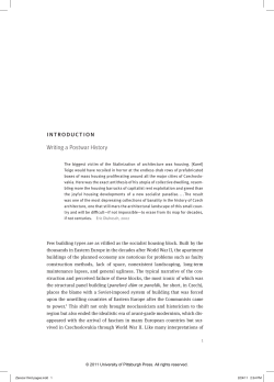 introduction - University of Pittsburgh Press