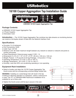 4505 INSTALLguide - 10-100 Copper Aggregation Tap_4505