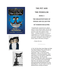 THE PET AND THE PENDULUM