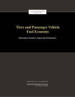 Tires and Passenger Vehicle Fuel Economy