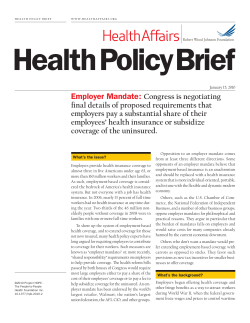 Employer Mandate