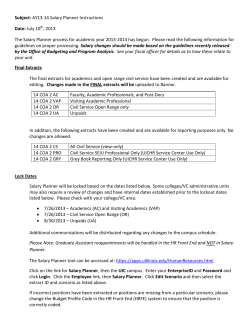 Subject: AY13-14 Salary Planner Instructions Date: July