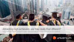 Attracting high achievers