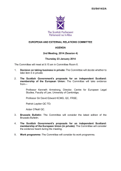 Papers for meeting 23 January 2014