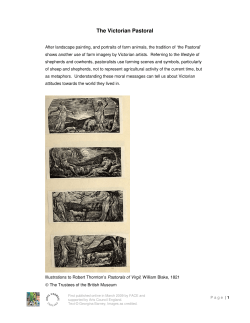 3. The Victorian Pastoral