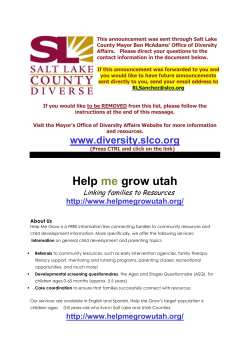 Help me grow utah