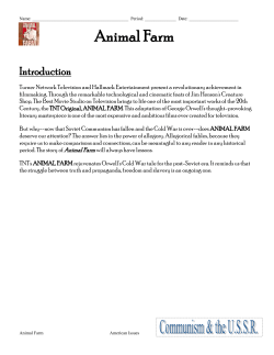 Animal Farm - americanissuesmusto