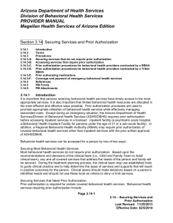 Section 3.14, Securing Services and Prior
