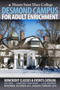 Mount Saint Mary College, Desmond Campus