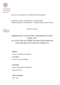 immigrants and ethnic minorities in new york city