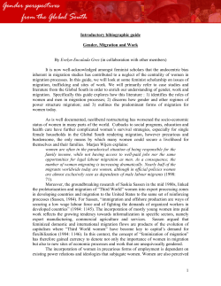 Gender Perspectives from the Global South