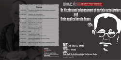 Dr. Nishina and advancement of particle accelerators and their