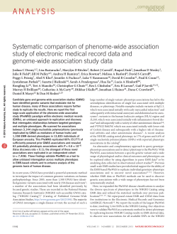 Systematic comparison of phenome-wide association study