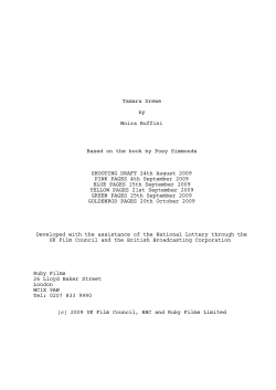 this script - Tamara Drewe