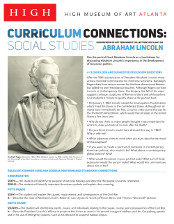 Abraham Lincoln - High Museum of Art