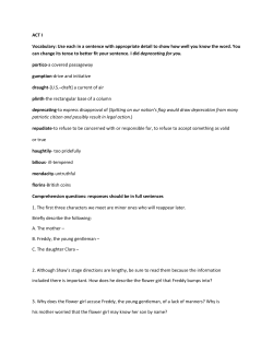 Use each in a sentence with appropriate detail to show how well you