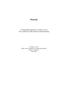 Matariki, vol. 1, no. 3