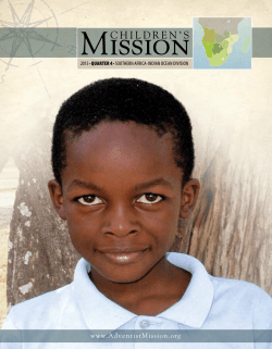 4th Quarter 2015 - Adventist Mission