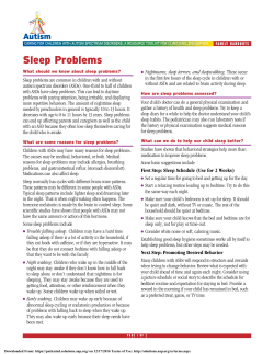 Sleep Problems - Syracuse Pediatrics