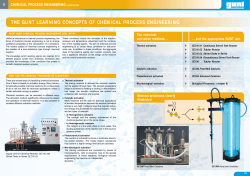 the gunt learning concepts of chemical process engineering