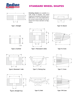 STANDARD WHEEL SHAPES
