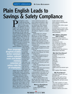 Linda Richardson Article