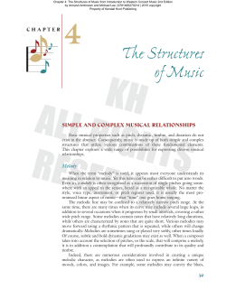 The Structures of Music - Higher Education | Kendall Hunt Publishing