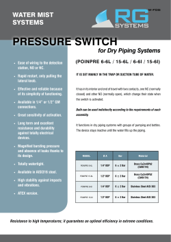 pressure switch