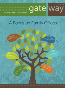 A Focus on Family Offices - Bahamas Financial Services Board