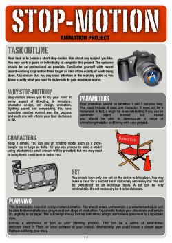 Stop Motion Assignment