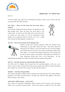 Newsletter 115 &ndash; 3rd March - Brooklands Primary School