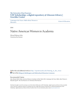 Native American Women in Academia