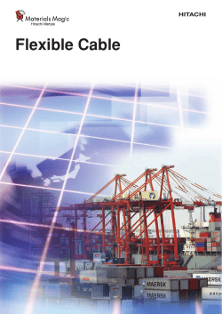 Flexible Cable - Hitachi Metals