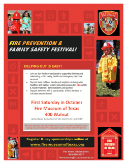 Festival Sponsor Packet