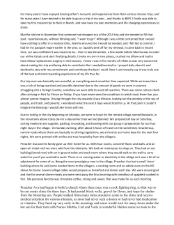 Preacher Ava had begun to build a church where there once was a