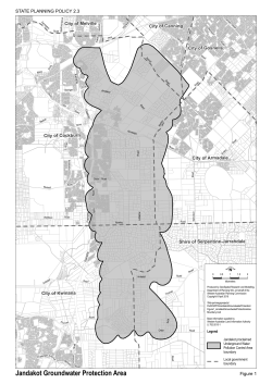 Figure 1. Jandakot Groundwater Protection Area