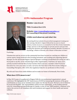 CCPA Ambassador Program - Canadian Counselling and