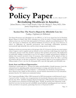 Revitalizing Healthcare in America