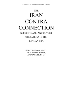 IRAN CONTRA CONNECTION