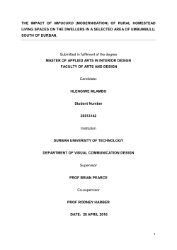 Mlambo (2015) - DUT Open Scholar Home