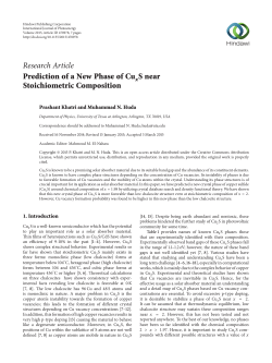 Prediction of a New Phase of CuxS near Stoichiometric Composition