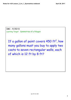 Notes for 4-20 Lesson_2_Inv_1_Symmetries.notebook