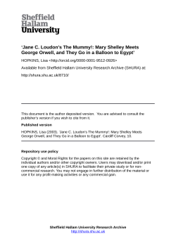 - SHURA - Sheffield Hallam University Research
