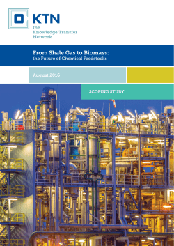 From Shale Gas to Biomass