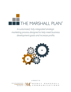 Untitled - Nancy Marshall Communications