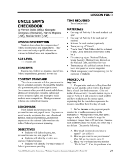 From Old McDonald to Uncle Sam Lesson Plan &ndash; Standard 2