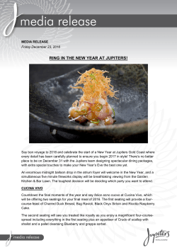 ring in the new year at jupiters!